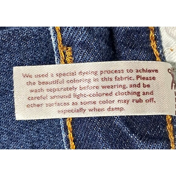 Eddie Bauer Mens Blue Denim Jeans Size 42x30 Authentic Fit Made In Mexico - Picture 11 of 13